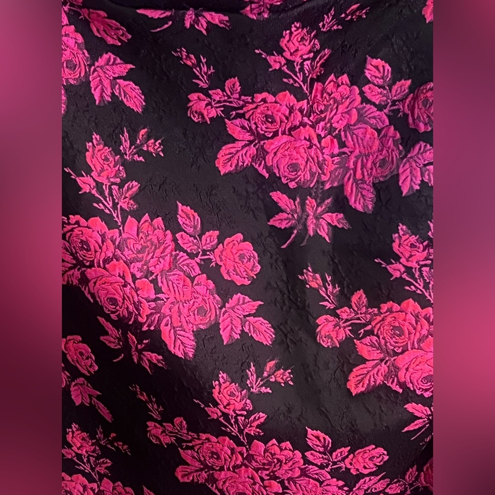 Lulus Made for Elegance Black Floral Jacquard Strapless Mini Dress - Picture 7 of 12